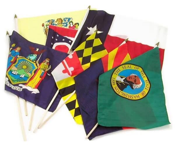 Custom Hand Flags